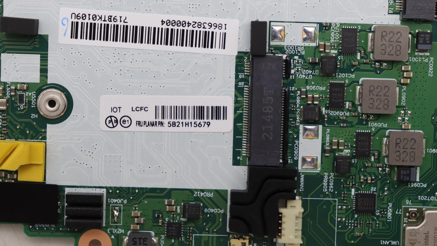 Lenovo Bdplanar I51135G7 8G Win Iot N - 5B21H15679