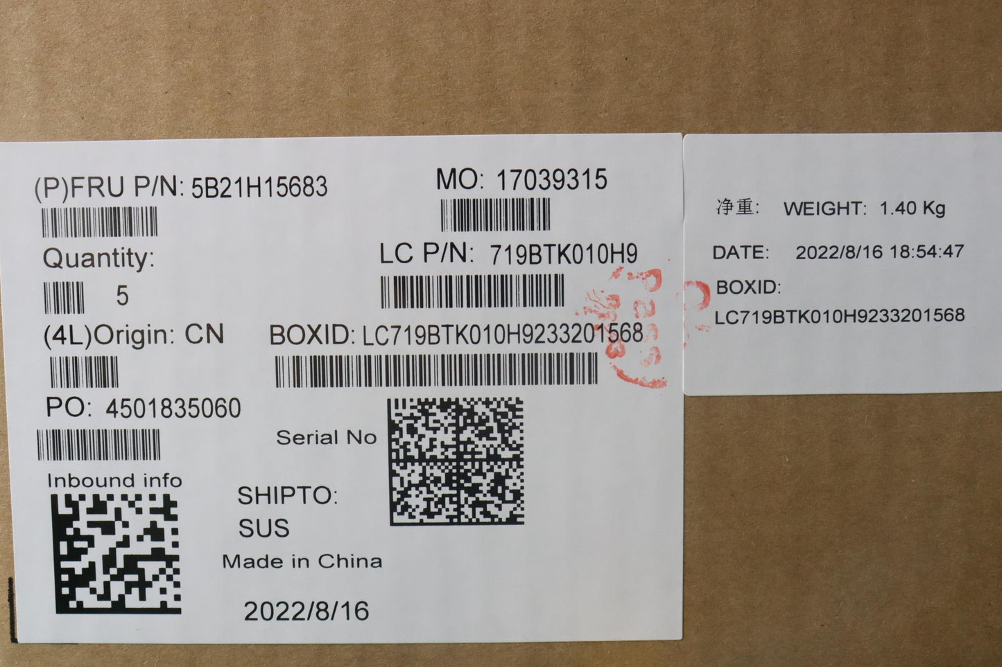 Lenovo Bdplanar Fli51135G7 16G Win Na - 5B21H15683