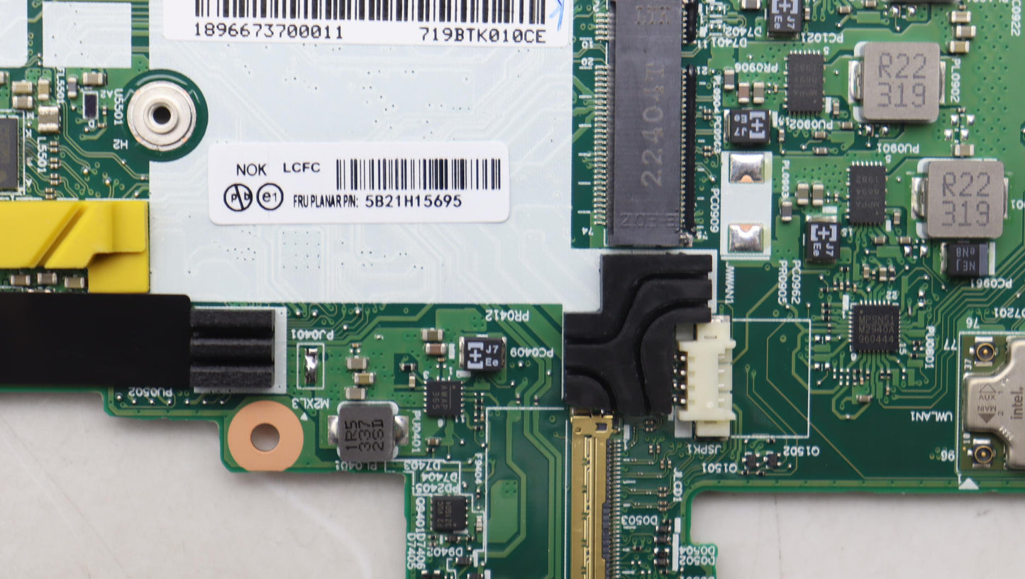 Lenovo Bdplanar Fli71165G7 8G Nok Na - 5B21H15695