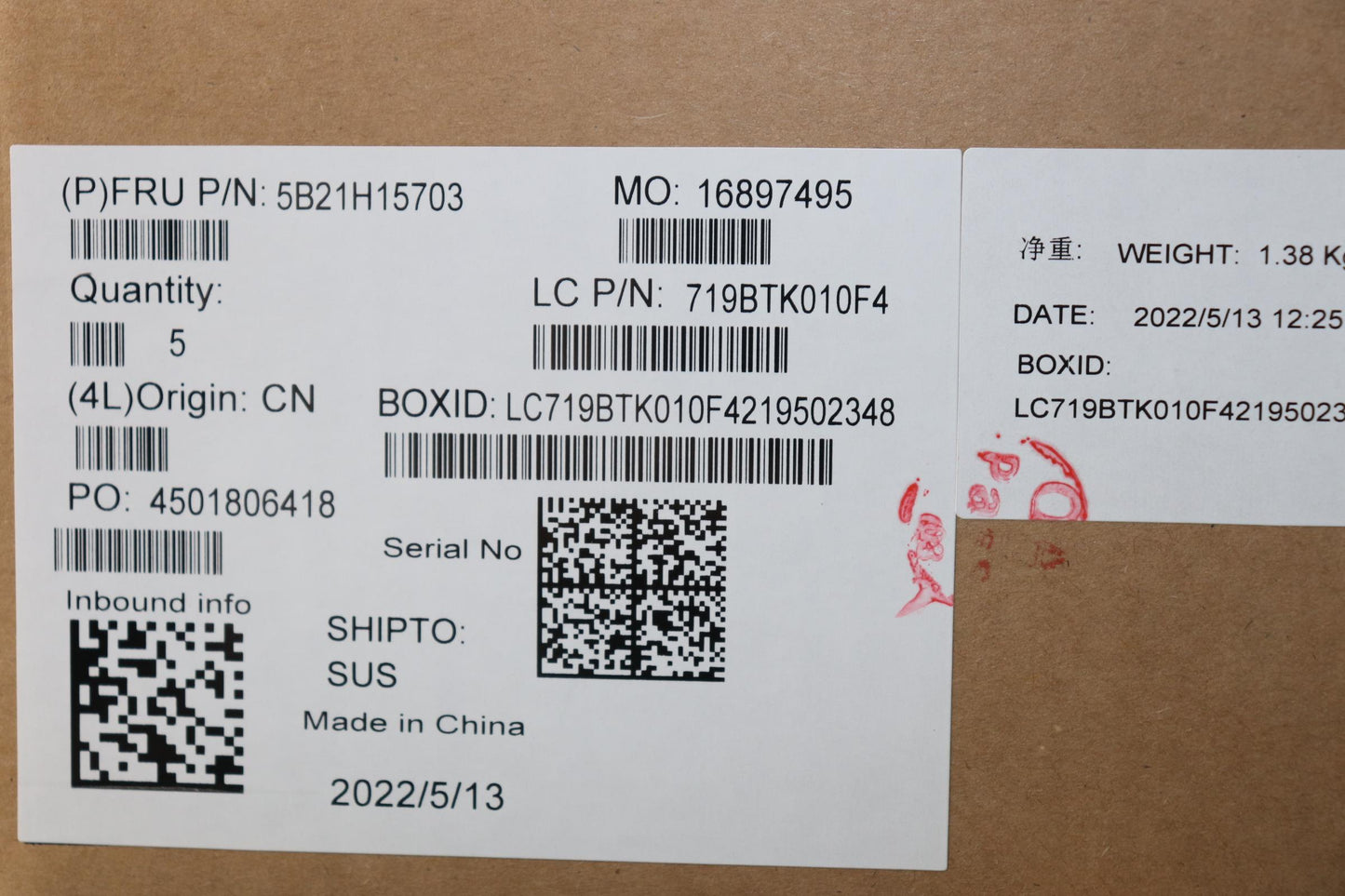 Lenovo Bdplanar Fli71165G7 16G Win Na - 5B21H15703