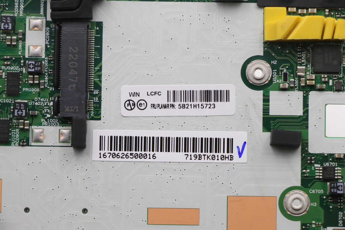 Lenovo Bdplanar Fl I71165G7 8G Win Na - 5B21H15723