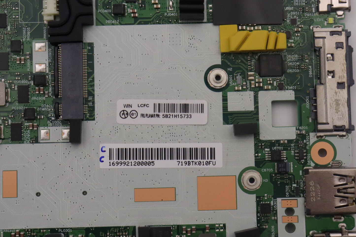 Lenovo Bdplanar Fl I71165G7 16G Win N - 5B21H15733
