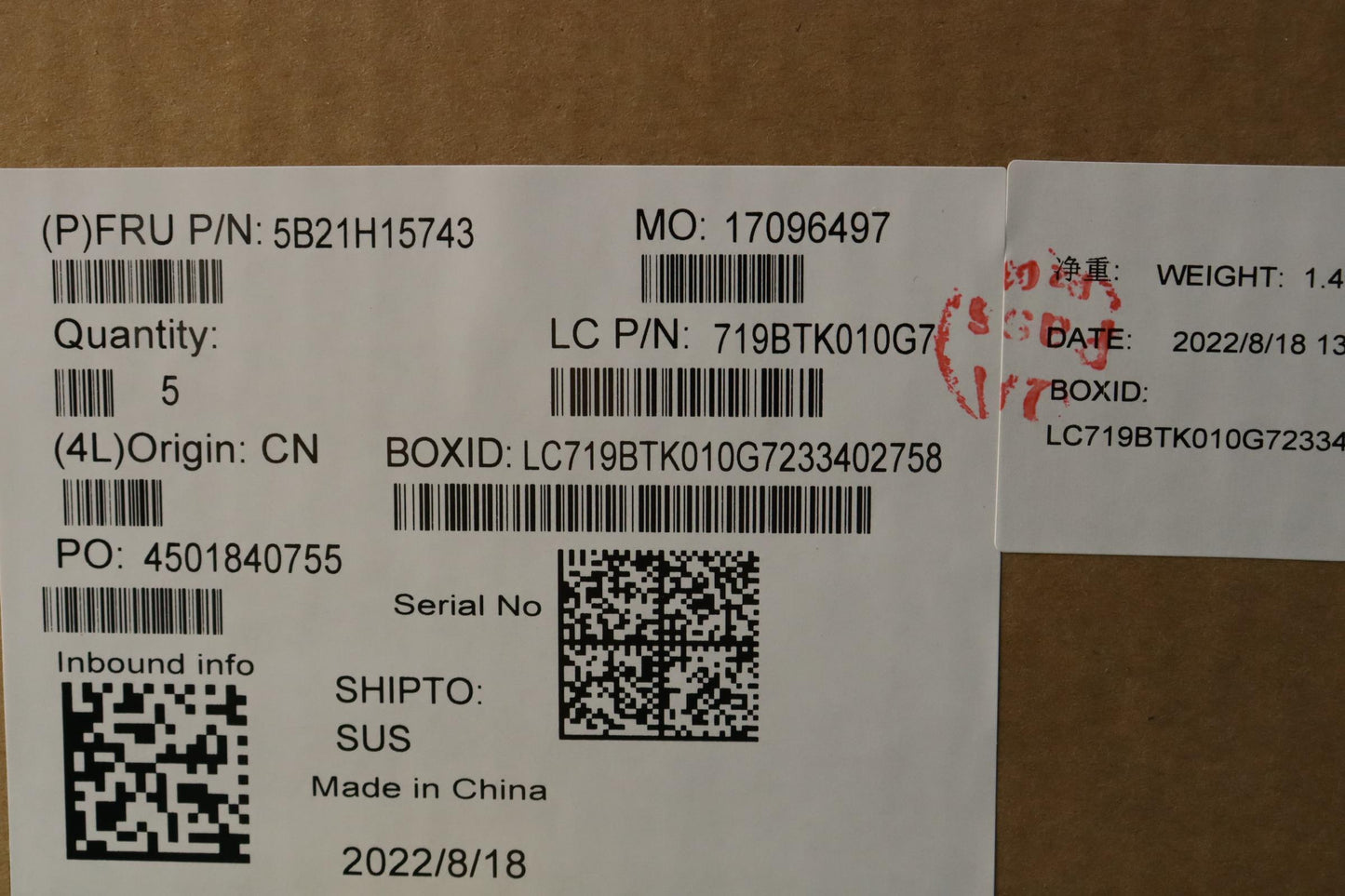 Lenovo Bdplanar Fli51145G7 8G Vp Winy - 5B21H15743