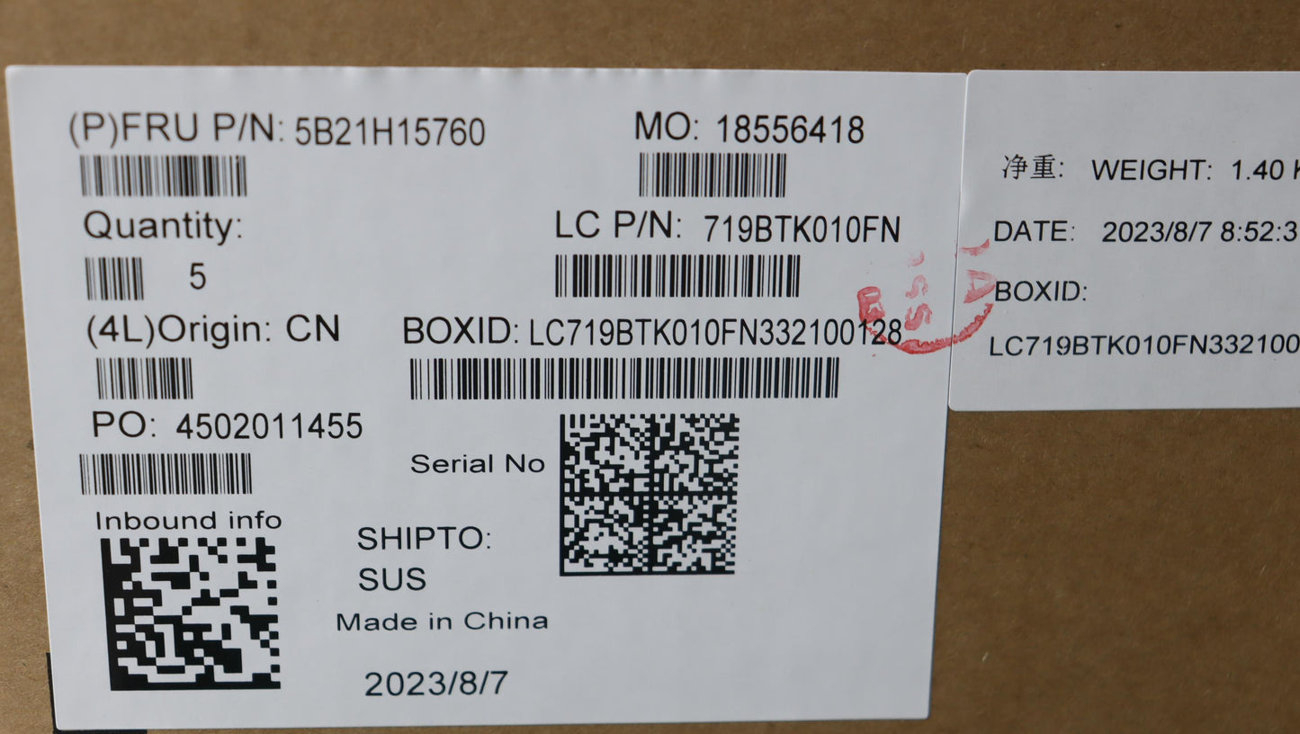Lenovo Bdplanar Fli51145G7 16G Vpnoky - 5B21H15760