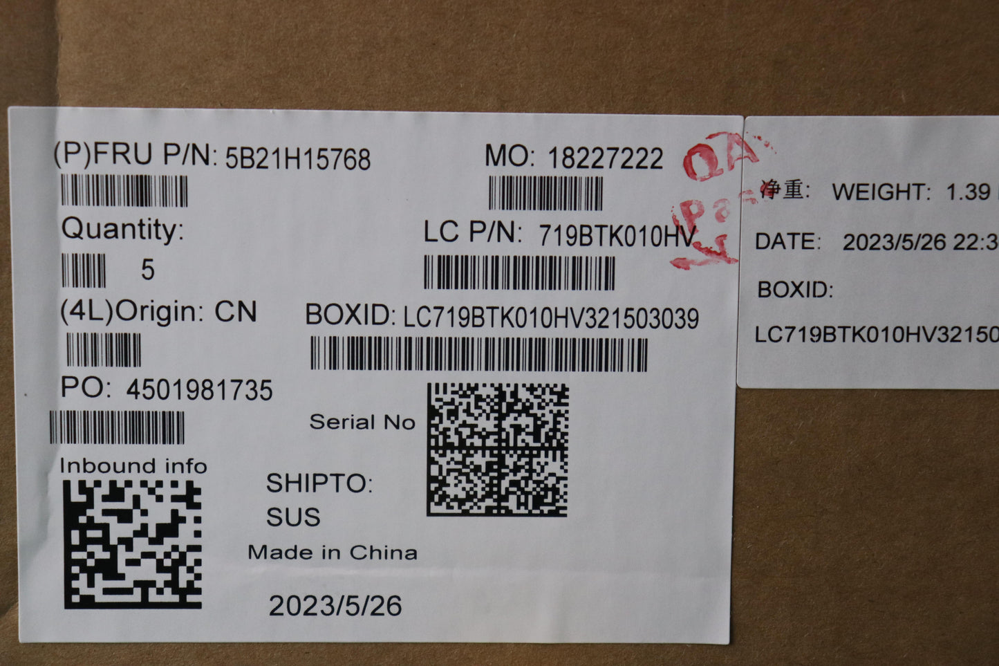 Lenovo Bdplanar Fli71185G7 8G Vp Winy - 5B21H15768