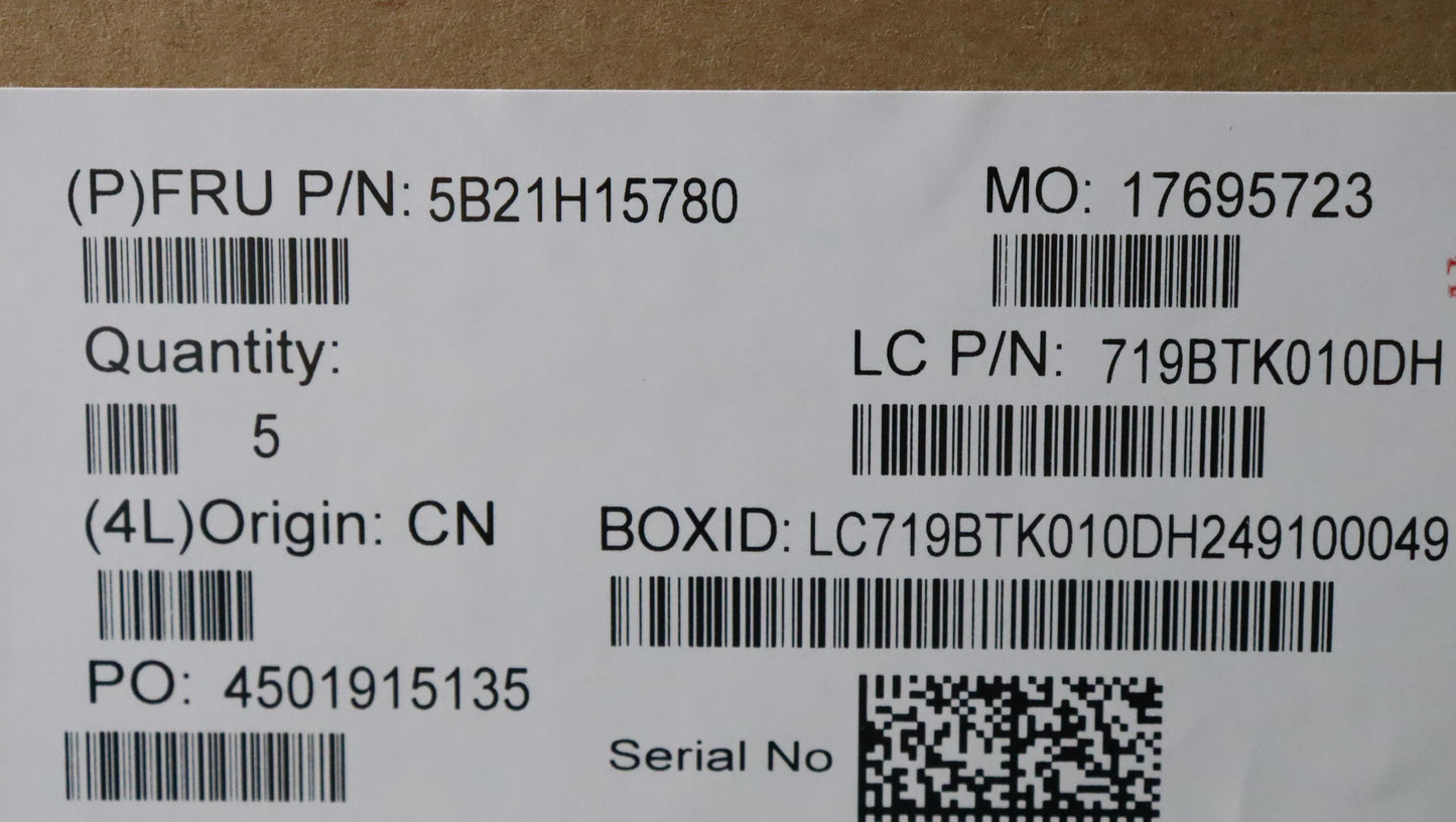 Lenovo Bdplanar Fli71185G7 16G Vpnoky - 5B21H15780
