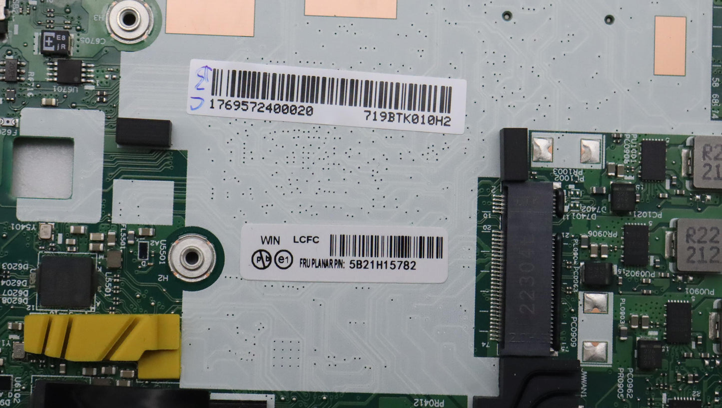 Lenovo Bdplanar Fli71185G7 16G Vpwiny - 5B21H15782