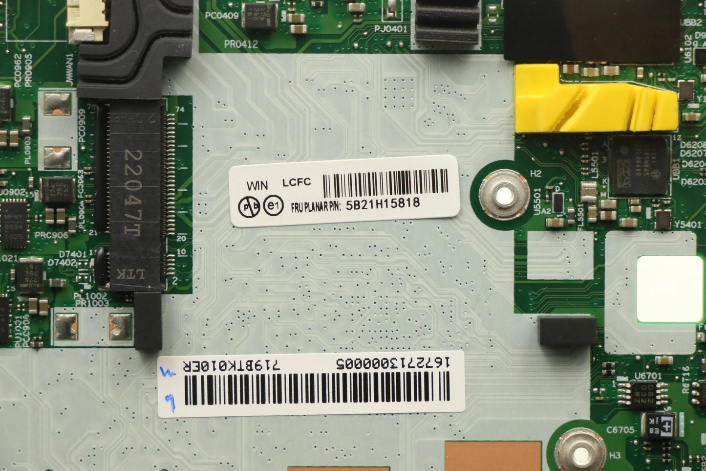 Lenovo Bdplanar Fli71185G7 16Gvp Winy - 5B21H15818