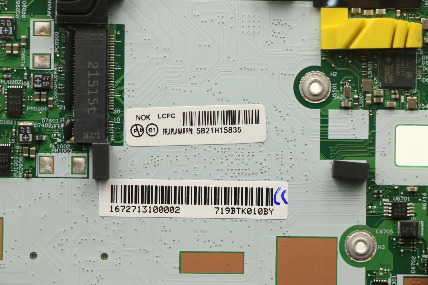Lenovo Bdplanar I51135G7 8G 201 Nok N - 5B21H15835