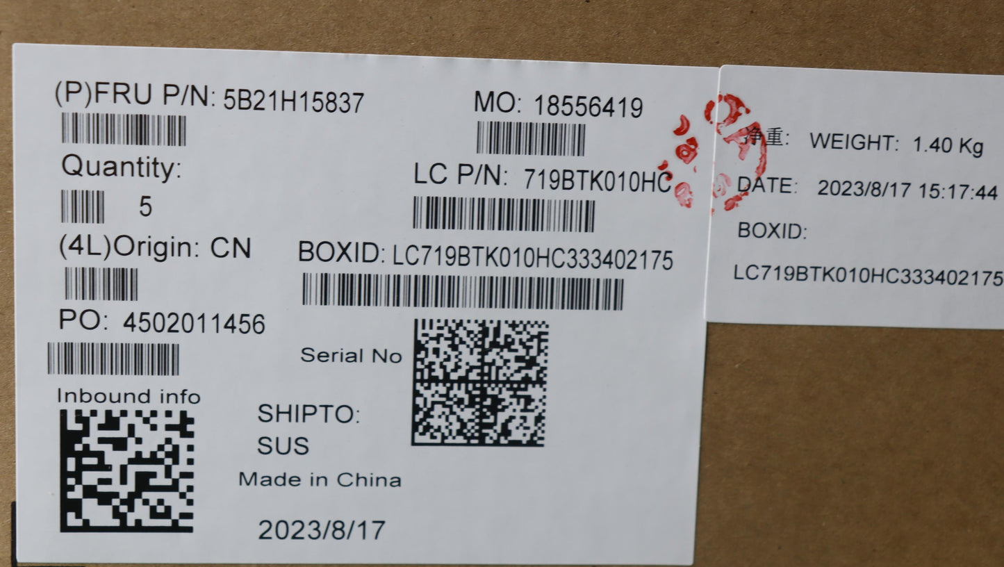 Lenovo Bdplanar I51135G7 8G 201 Win N - 5B21H15837