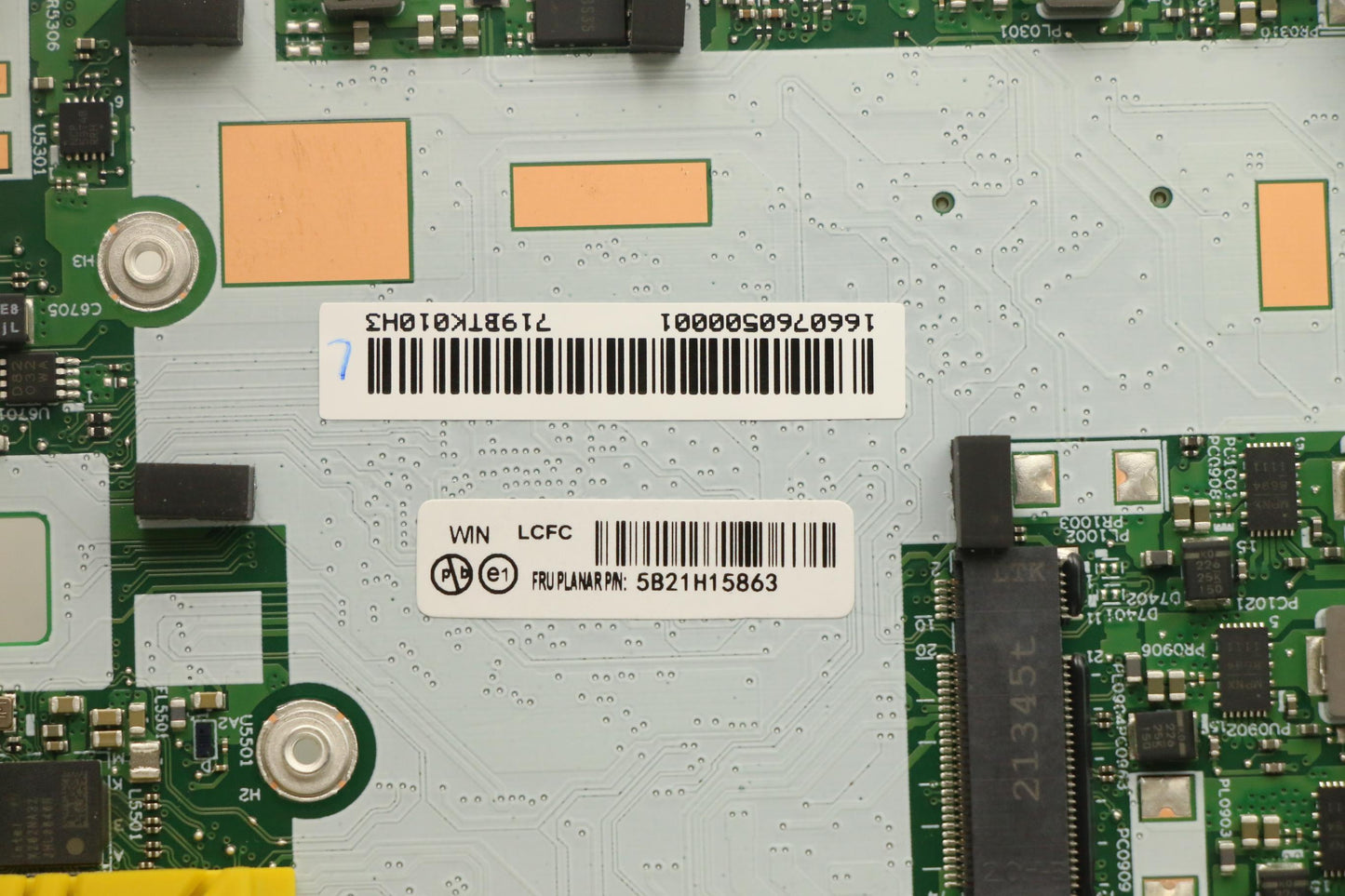 Lenovo Bdplanar I7-1165G7 16G 2 - 5B21H15863