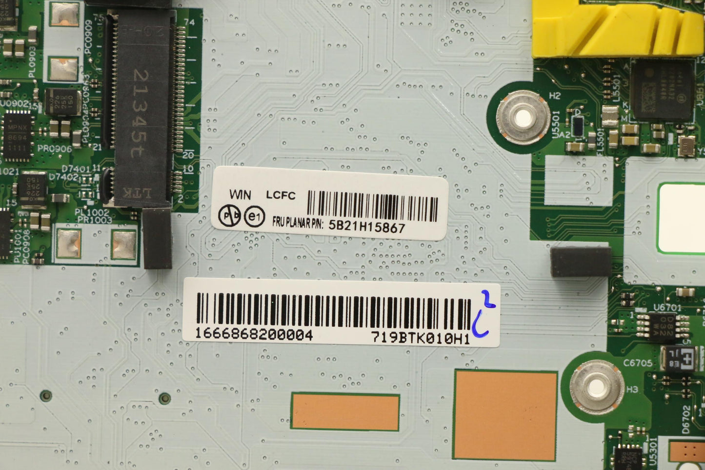 Lenovo Bdplanar I71165G7 16G 201Win N - 5B21H15867
