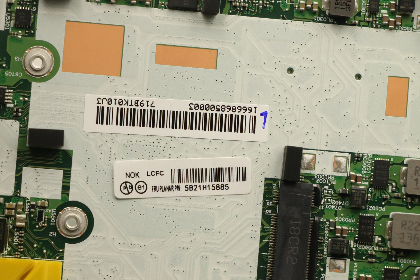 Lenovo Bdplanar I71165G7 8G 201 Nok N - 5B21H15885