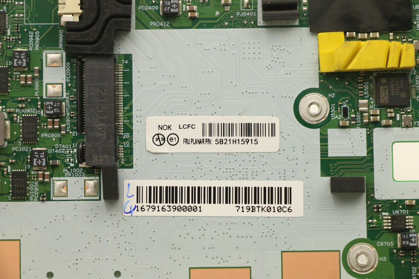 Lenovo Bdplanar I51145G7 16G201Vpnoky - 5B21H15915