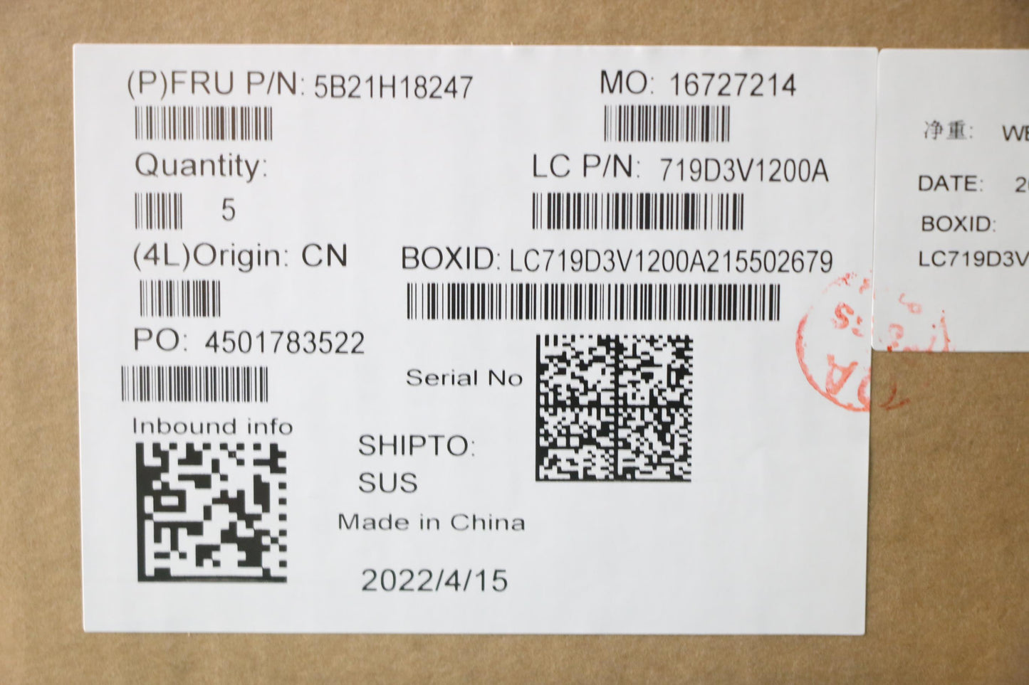 Lenovo Bdplanar Mb L82Rm Nok R55625U_ - 5B21H18247