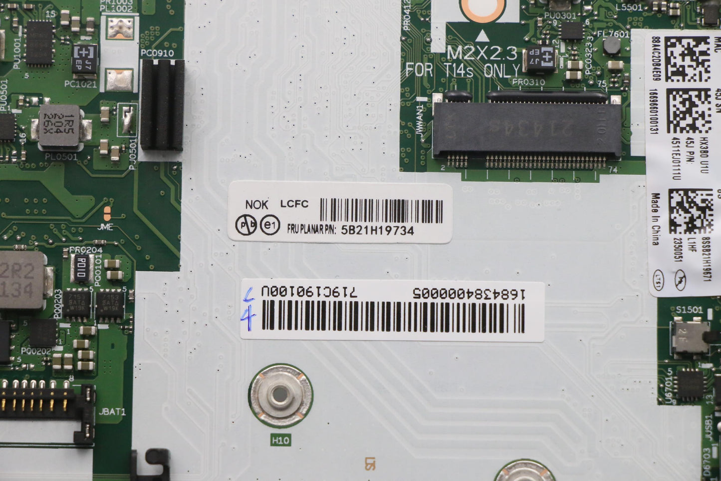 Lenovo Bdplanar I3-1115G4 8G 210Nokna - 5B21H19734