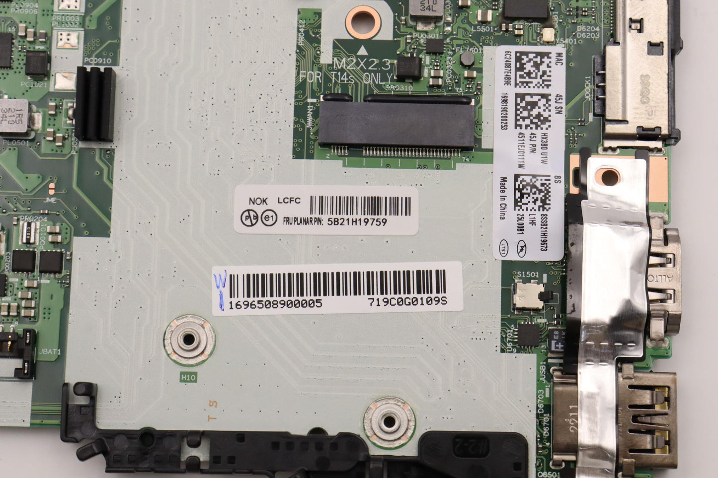 Lenovo Bdplanar I5-1135G7 16G210Nokna - 5B21H19759