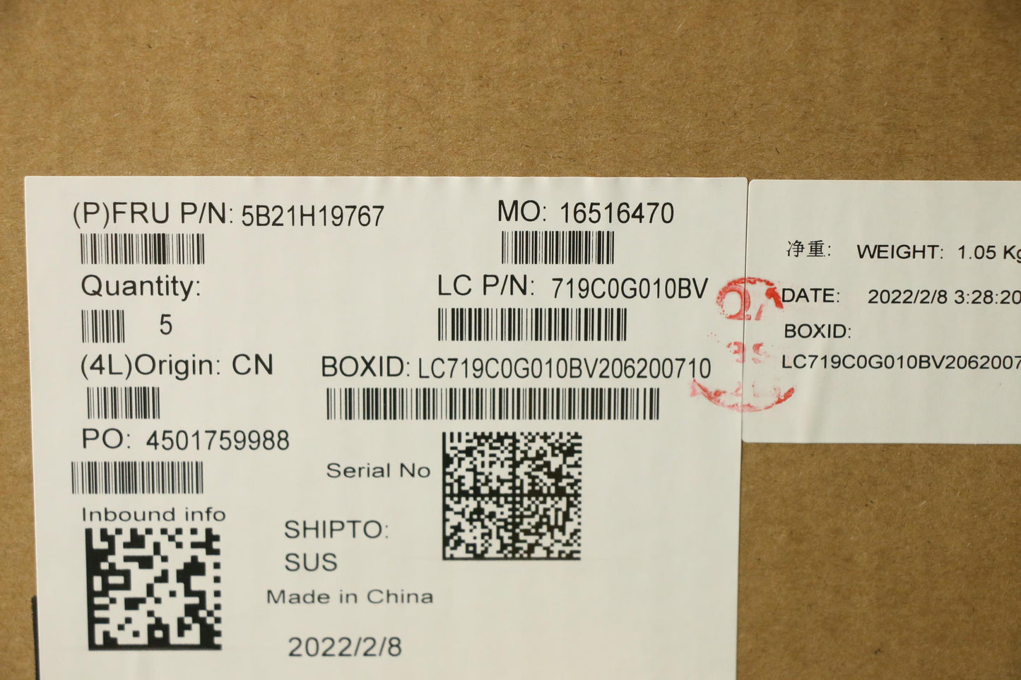 Lenovo Bdplanar I7-1165G7 8G 210Winna - 5B21H19767