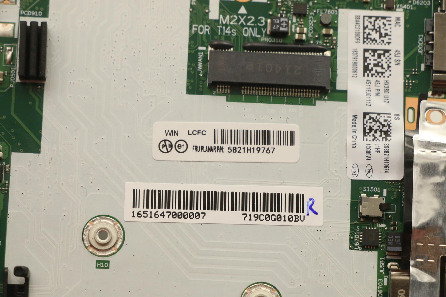 Lenovo Bdplanar I7-1165G7 8G 210Winna - 5B21H19767