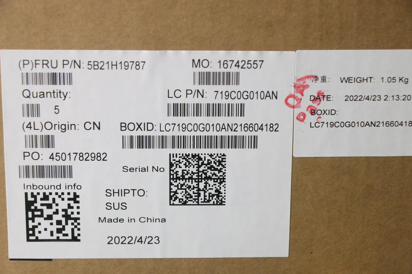 Lenovo Bdplanar I7-1165G7 32G 210 Win - 5B21H19787