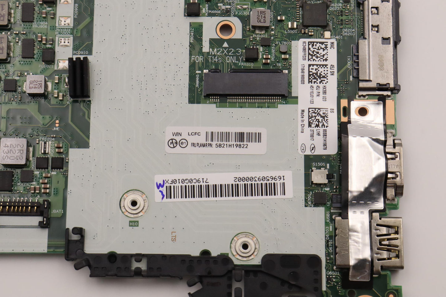 Lenovo Bdplanar I7-1185G7 8G 210Vpwin - 5B21H19822