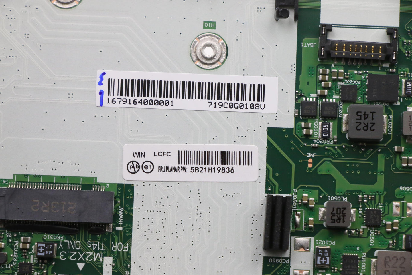 Lenovo Bdplanar I7-1185G716G 210Vpwin - 5B21H19836