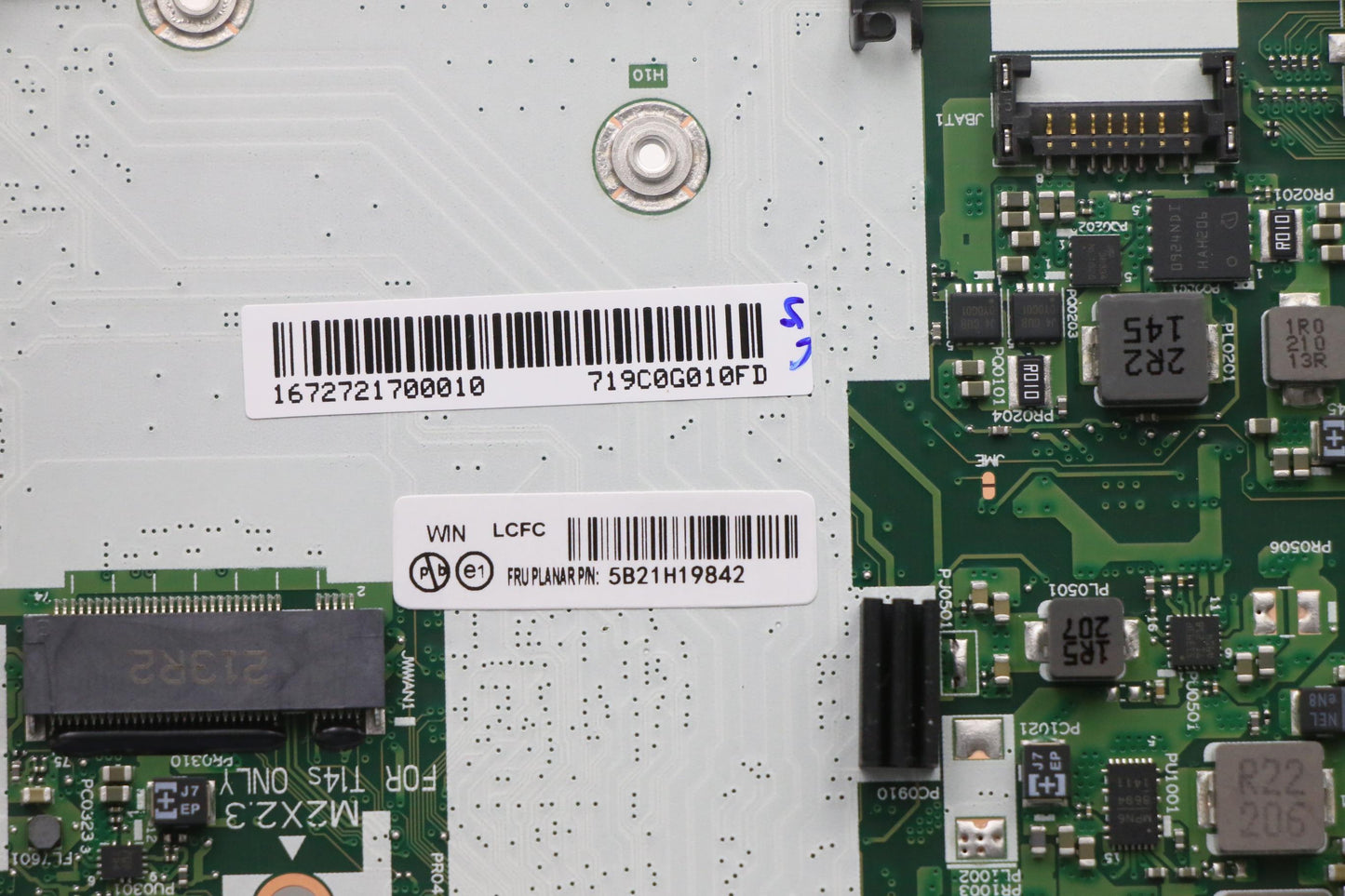 Lenovo Bdplanar I7-1185G732G 210Vpwin - 5B21H19842