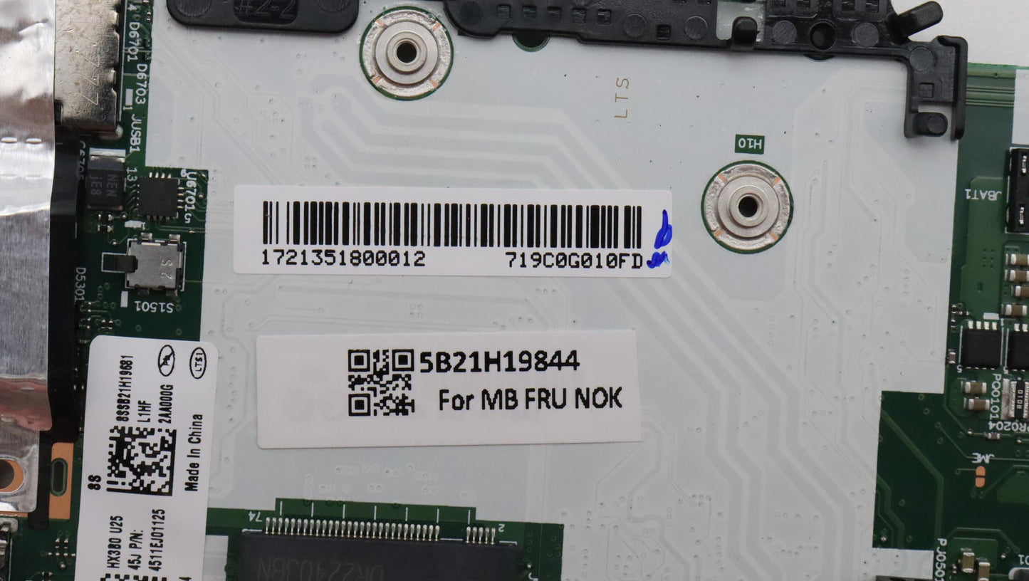 Lenovo Bdplanar I7-1185G732G 210Vpnok - 5B21H19844