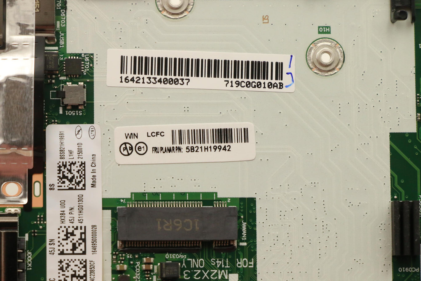 Lenovo Bdplanar I7-1185G7 16G201Vpwin - 5B21H19942