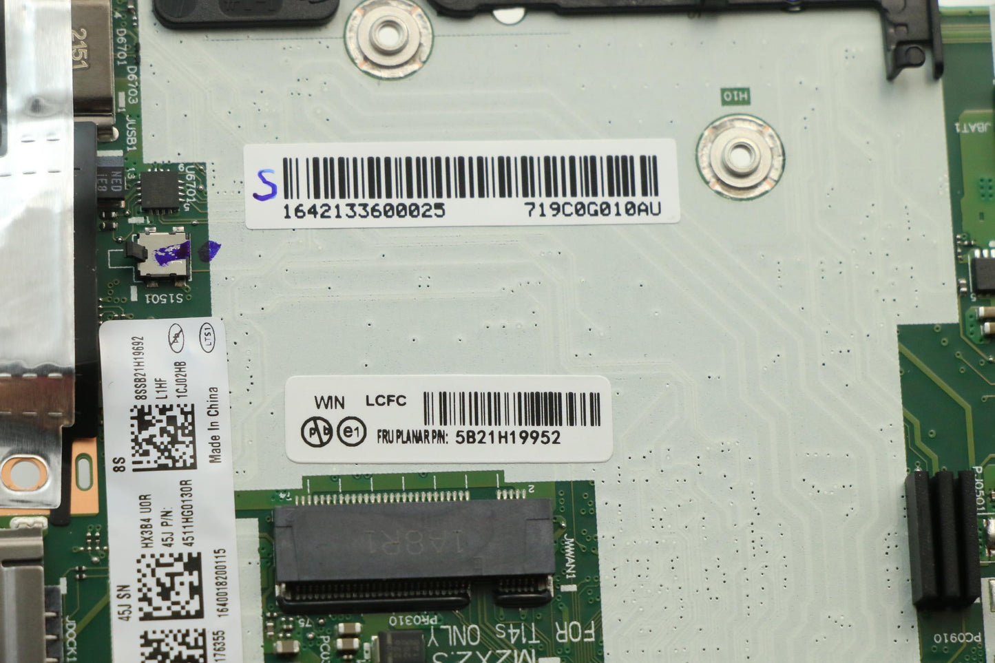 Lenovo Bdplanar I7-1185G7 32G201Vpwin - 5B21H19952