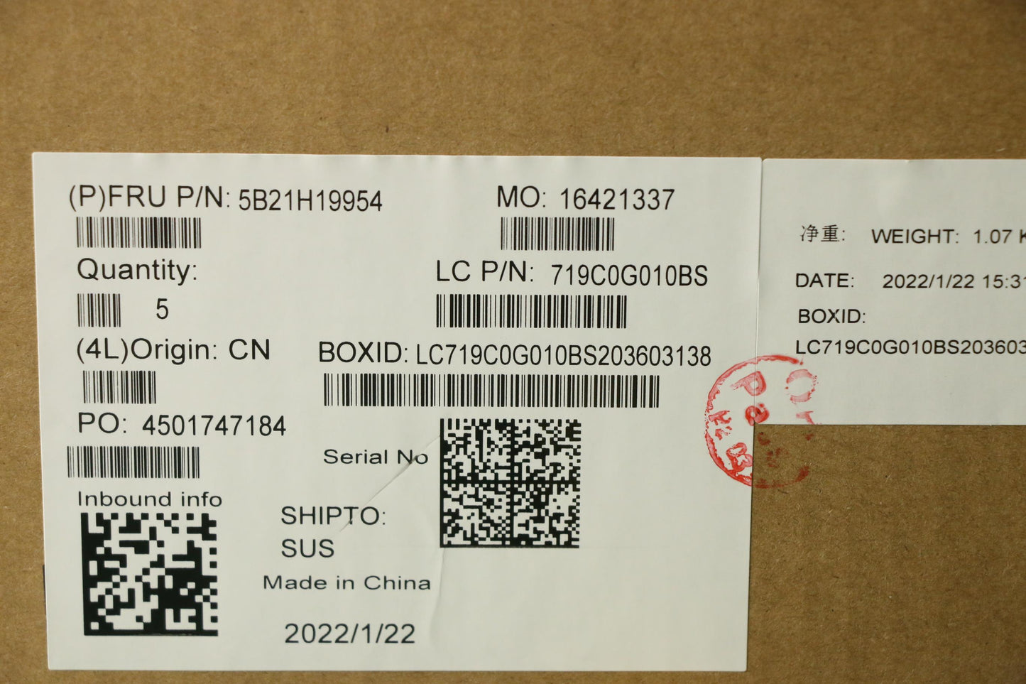 Lenovo Bdplanar I7-1185G7 32G201Vpnok - 5B21H19954