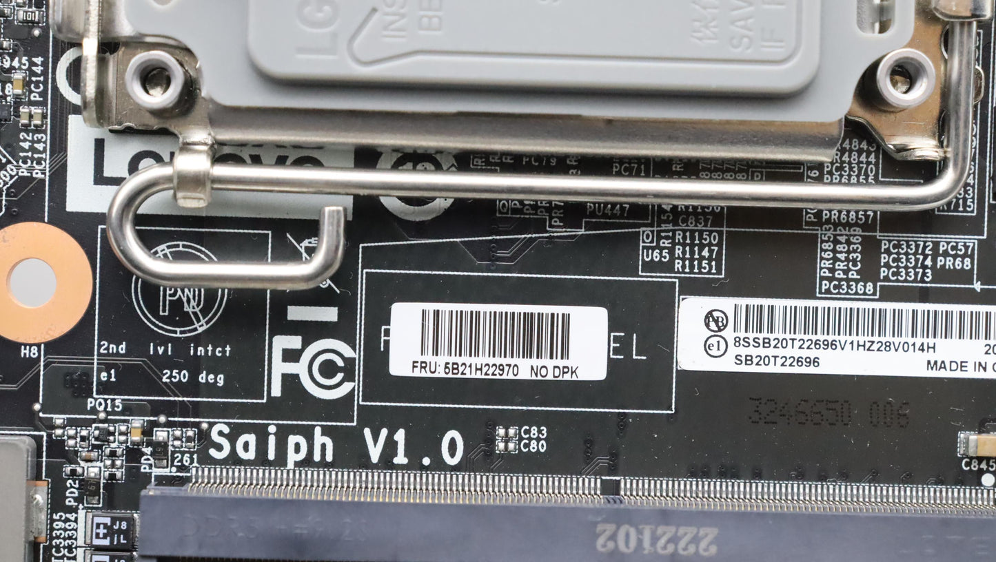 Lenovo Bdplanar P360 Ultra Iot Amt Yt - 5B21H22970