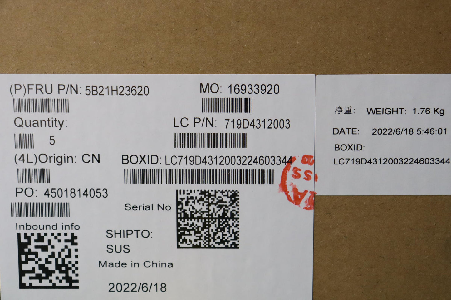 Lenovo Bdplanar Mbl82Rewin R56600Hrtx - 5B21H23620