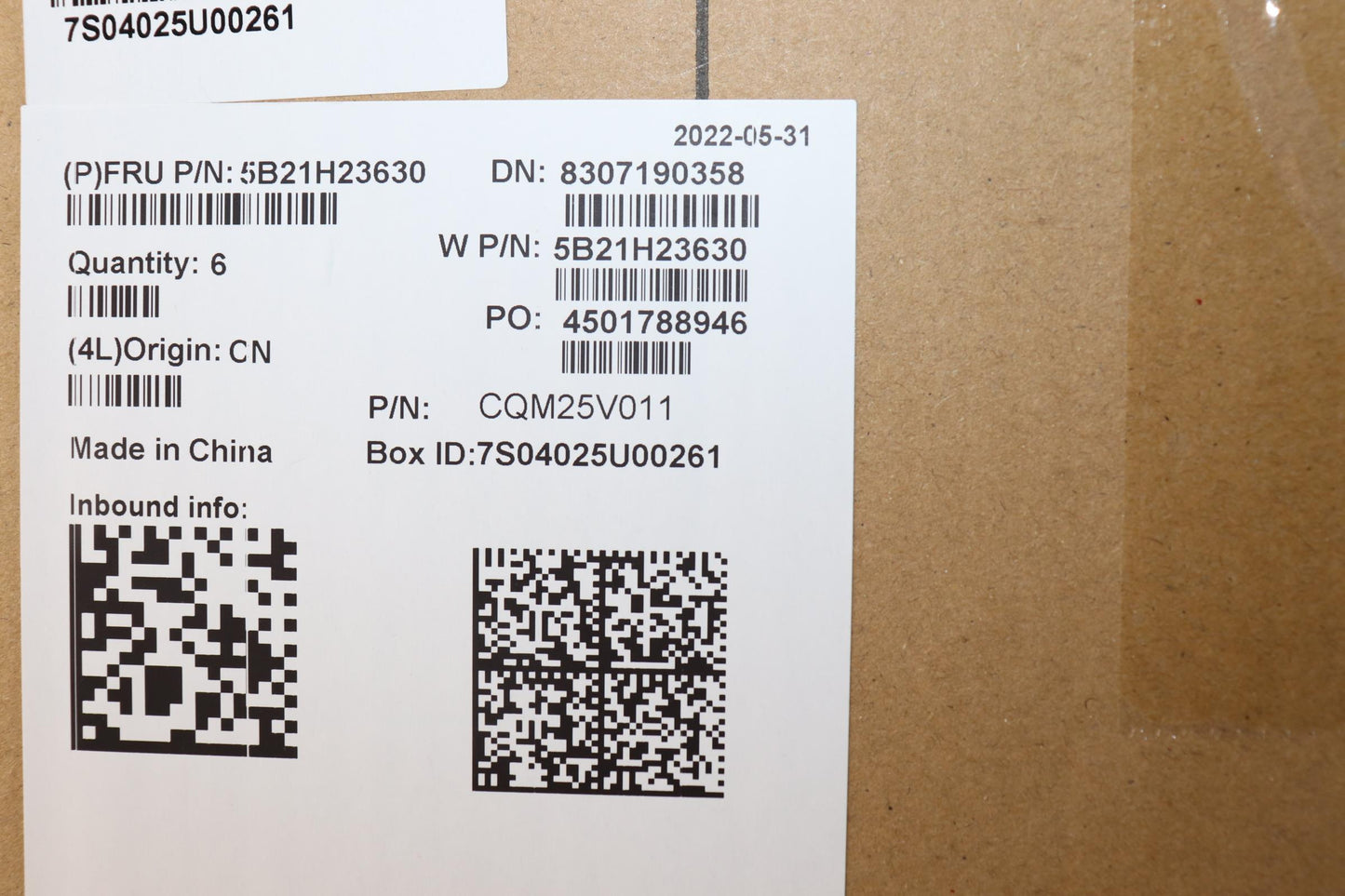 Lenovo - Motherboard BDPLANAR, Intel i5-1235U, UMA, 16GB RAM, DI - 5B21H23630