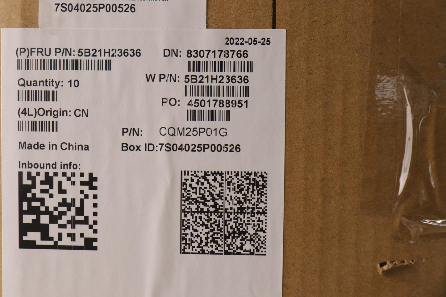 Lenovo Bdplanar Mb W 82Ra Win R55500U - 5B21H23636