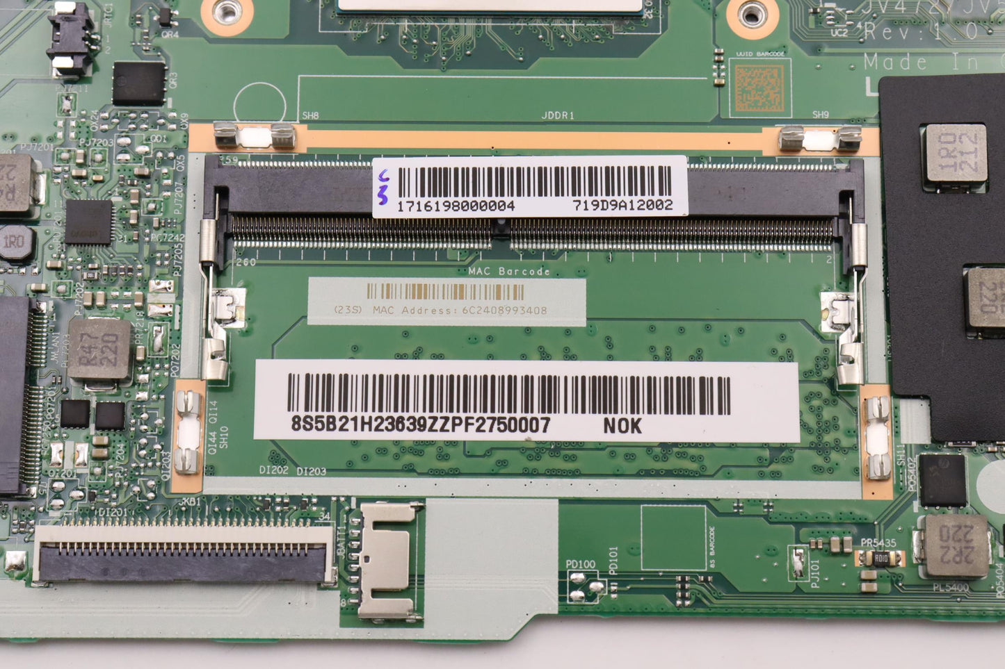 Lenovo Bdplanar Mb L82Tu Nok R55625Uu - 5B21H23639