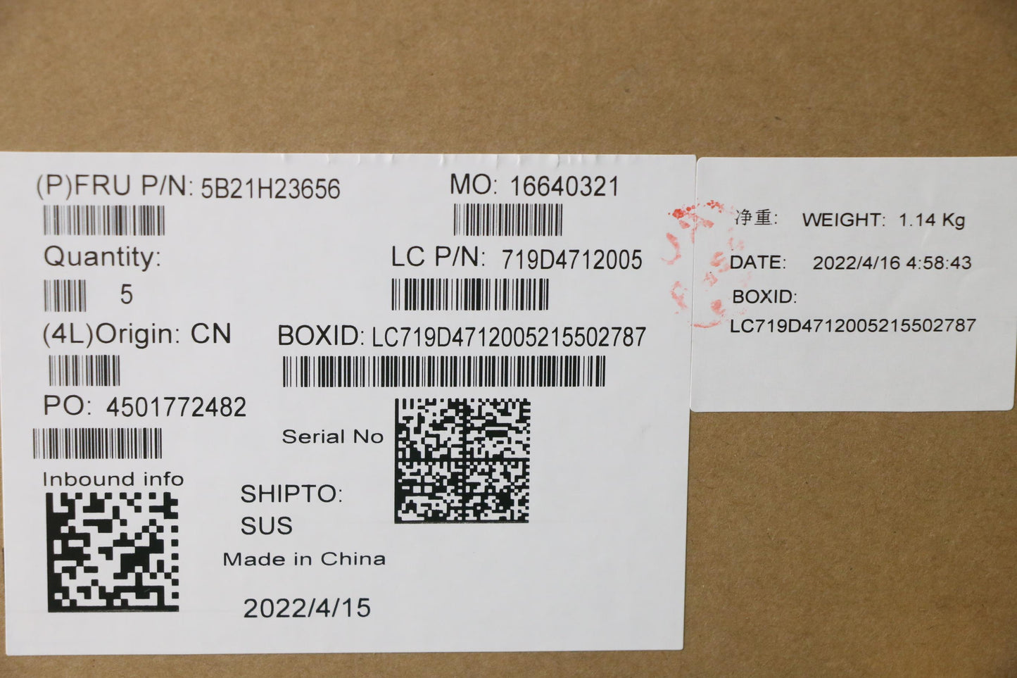 Lenovo MB L82RN Ryzen 3 5425U UMA 8GB RM - 5B21H23656