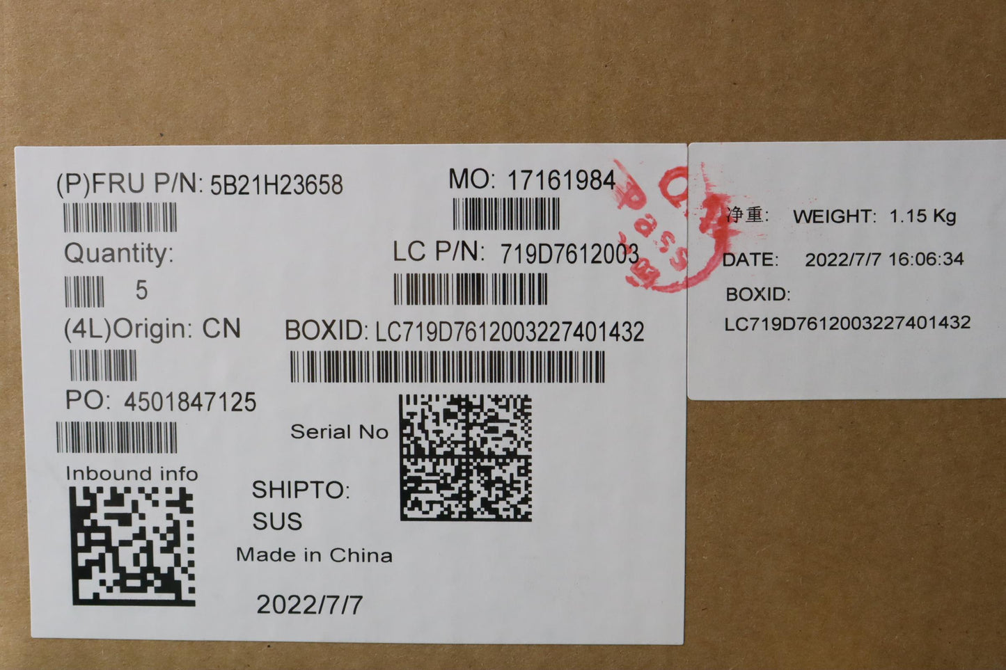 Lenovo Bdplanar Mbl82Tv Winr55625Uuma - 5B21H23658