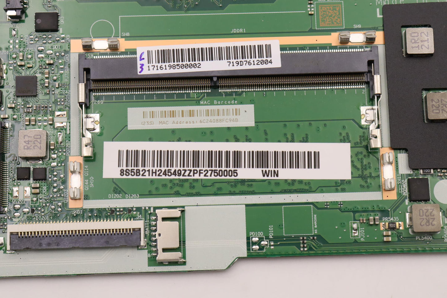 Lenovo Bdplanar Mbl82Tvwin R75825Uuma - 5B21H24549