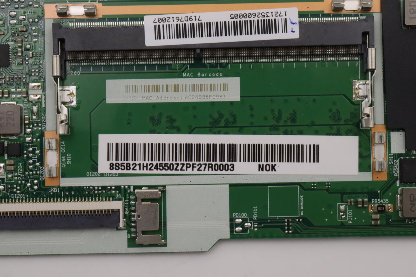 Lenovo Bdplanar Mbl82Tvnok R75825Uuma - 5B21H24550