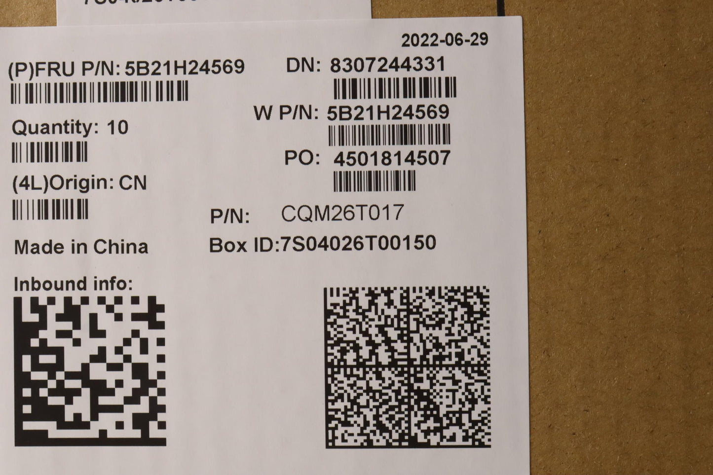 Lenovo Bdplanar Mb W 82R8 Win I31215U - 5B21H24569