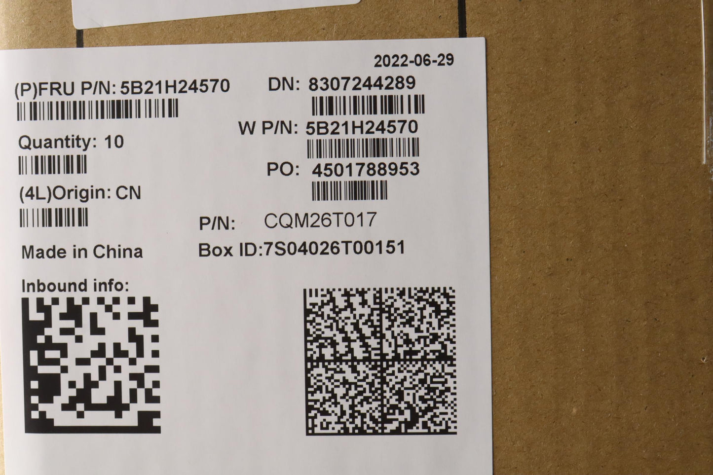 Lenovo Bdplanar Mb W 82R8 Win I51235U - 5B21H24570