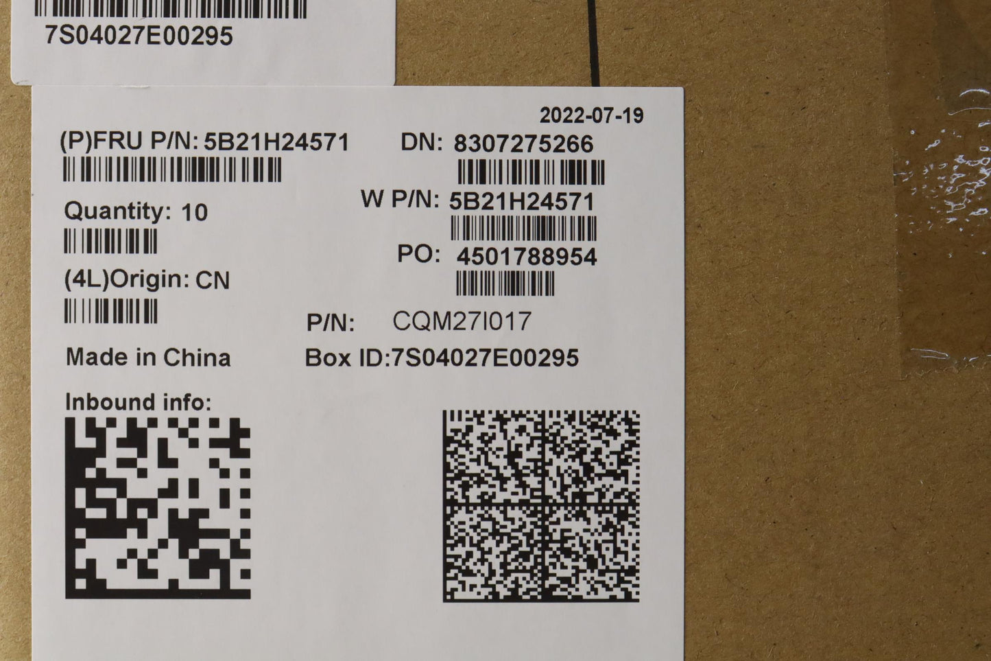 Lenovo Bdplanar Mb W 82R8 Win I71255U - 5B21H24571