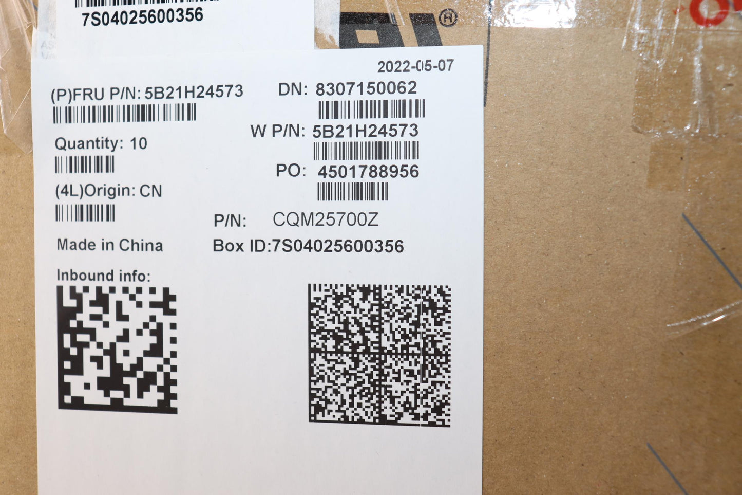 Lenovo BDPLANAR MB W 82R8 WIN I7-1255U UMA 16GB - 5B21H24573