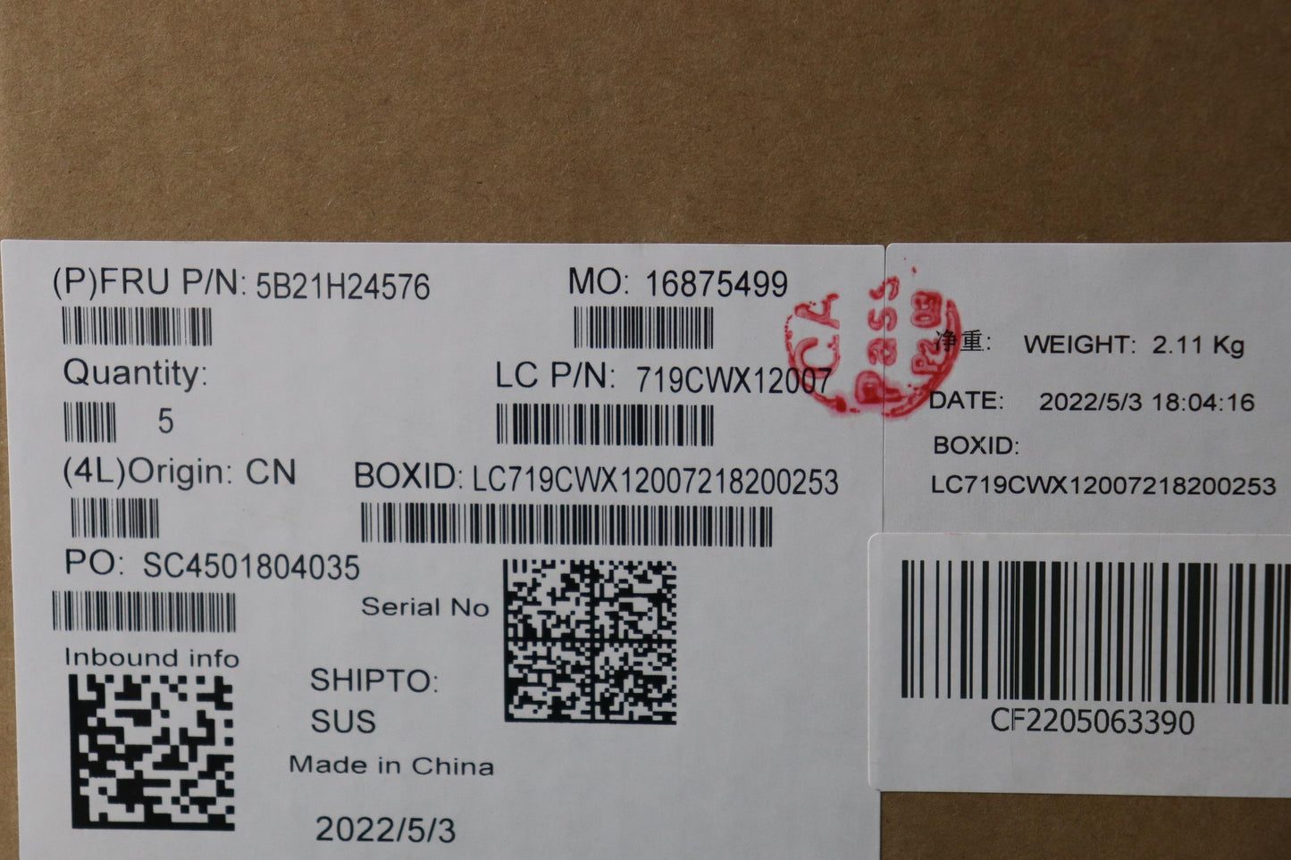 Lenovo Bdplanar Mbl82Rfwini712700Hrtx - 5B21H24576
