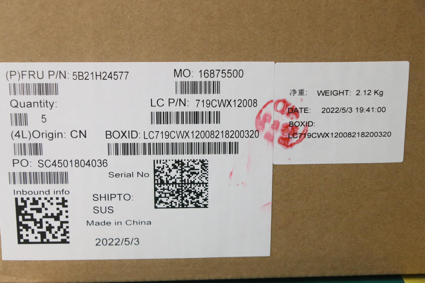 Lenovo Bdplanar Mbl82Rfnoki712700Hrtx - 5B21H24577
