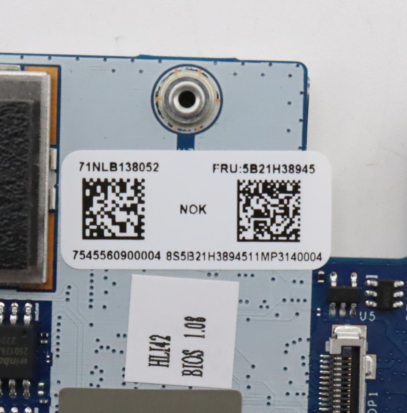 Lenovo Bdplanar Mbc82Sh Nok I7Mx5502G - 5B21H38945
