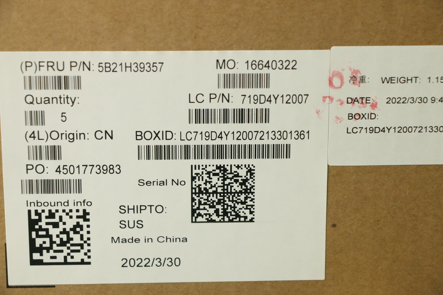 Lenovo Motherboard with Ryzen 7 5825U, UMA Graphics, 8GB RAM - 5B21H39357