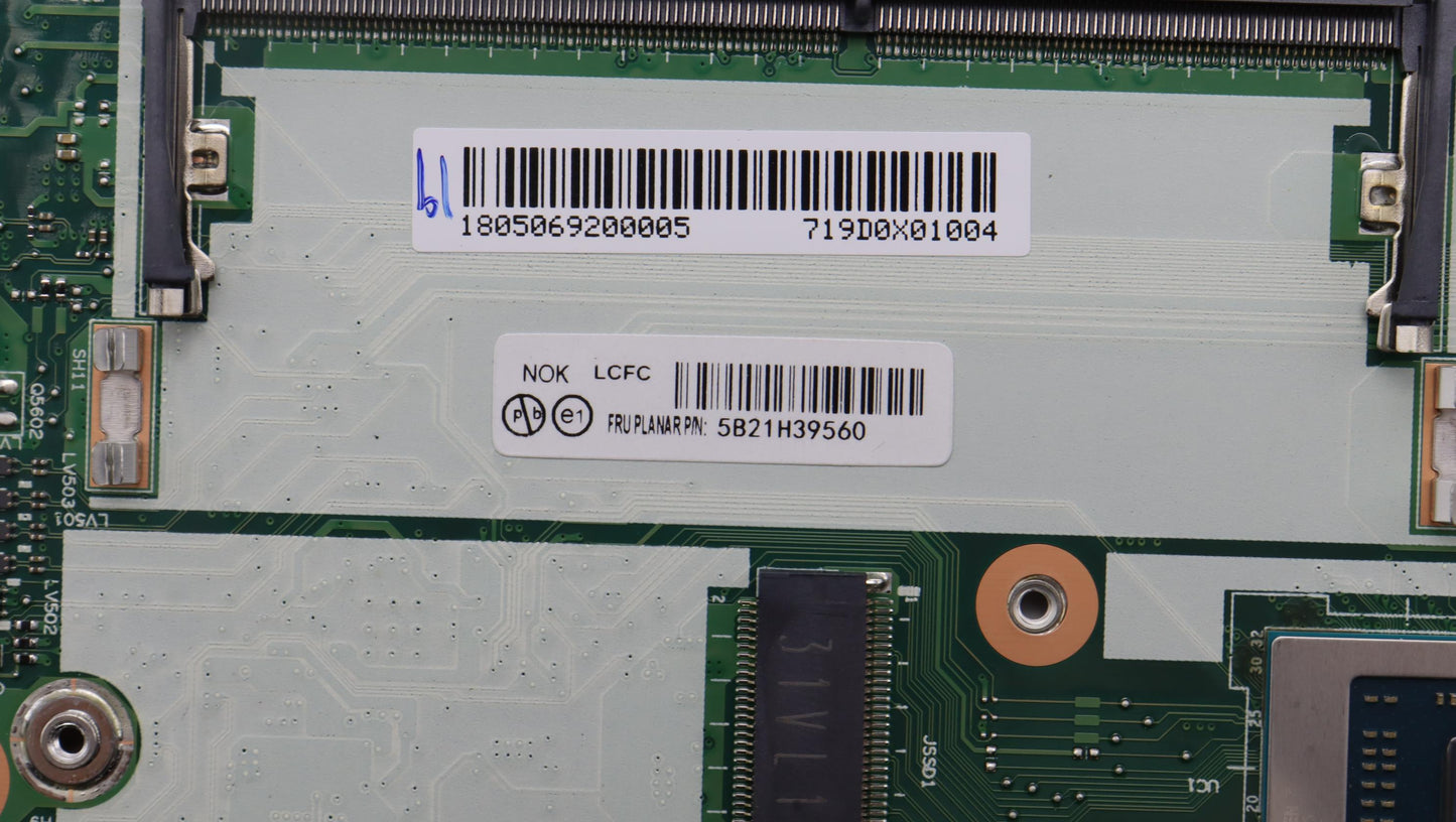 Lenovo Bdplanar Mbfru R7 5800U,Nok,Nd - 5B21H39560