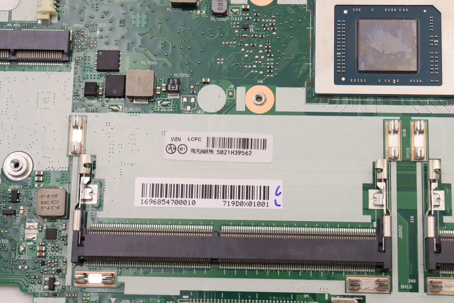 Lenovo Bdplanar Mbfru R7 5800U,Win,Nd - 5B21H39562